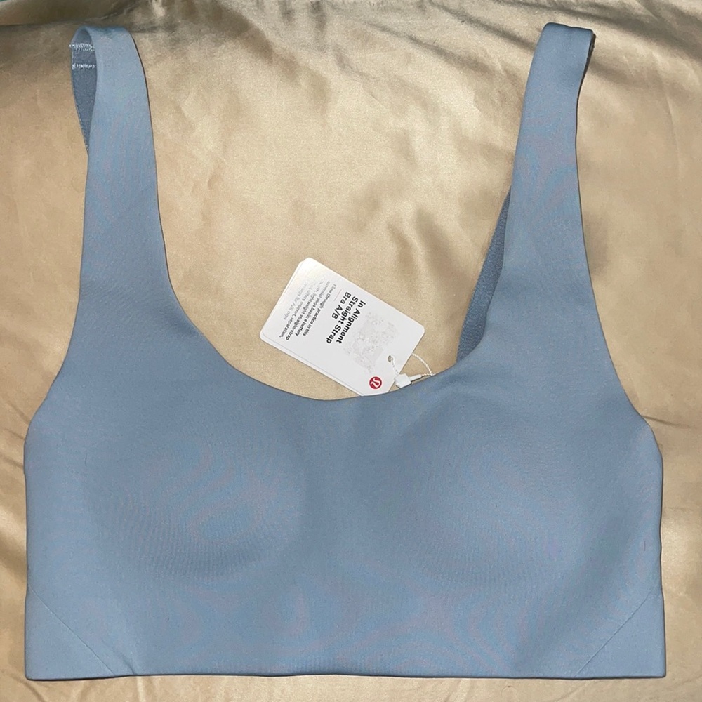 NWT Lululemon In Alignment SS Bra A/B sz 2 CHBY